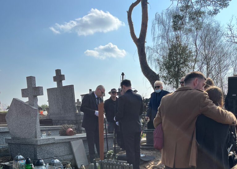 Pogrzeb Hanny Stanisławskiej w Legionowie